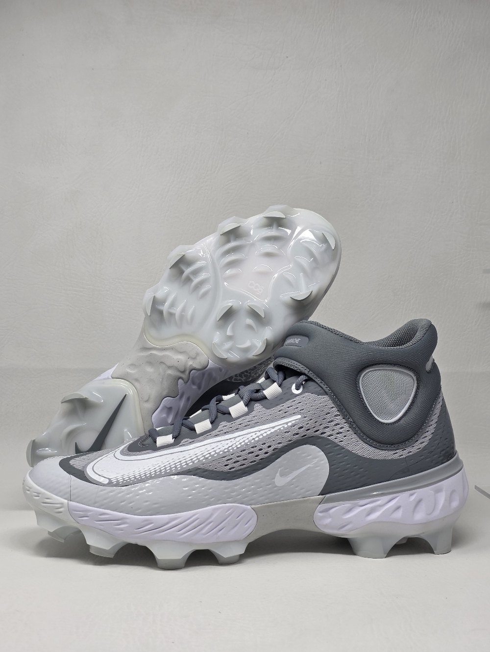 Nike React Alpha Huarache 3 Men's Size 15 High Molded Baseball Cleats DX6960-012